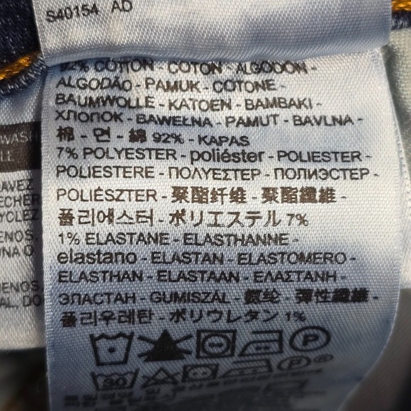 Levis‎ 510 Jeans Mens 33x34 (Fits 32x31) Blue Skinny Medium Wash Denim - Picture 5 of 13